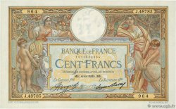 100 Francs LUC OLIVIER MERSON grands cartouches FRANCE  1935 F.24.14 SUP