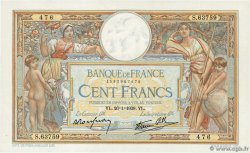 100 Francs LUC OLIVIER MERSON type modifié FRANCIA  1939 F.25.40 AU