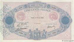 500 Francs BLEU ET ROSE FRANCIA  1923 F.30.27 MBC+
