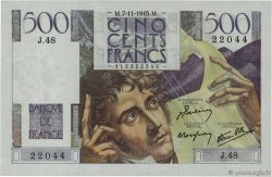500 Francs CHATEAUBRIAND FRANKREICH  1945 F.34.03 ST