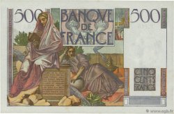 500 Francs CHATEAUBRIAND FRANKREICH  1952 F.34.10 fST