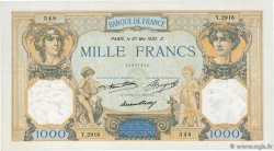 1000 Francs CÉRÈS ET MERCURE FRANCE  1937 F.37.10 SUP+