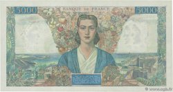 5000 Francs EMPIRE FRANÇAIS FRANKREICH  1945 F.47.32 fST