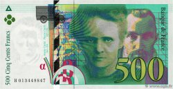 500 Francs PIERRE ET MARIE CURIE FRANCIA  1994 F.76.01 SC