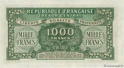 1000 Francs MARIANNE THOMAS DE LA RUE FRANCIA  1945 VF.13.01 FDC