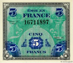 5 Francs DRAPEAU FRANCE  1944 VF.17.01 NEUF