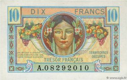 10 Francs TRÉSOR FRANÇAIS FRANCIA  1947 VF.30.01 SC+