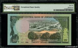 20 Dinars JORDAN  1988 P.21c UNC