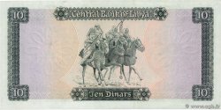 10 Dinars LIBIA  1971 P.37a AU