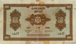 1000 Francs MAROC  1943 P.28a TB+