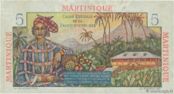 5 Francs Bougainville MARTINIQUE  1946 P.27 AU-