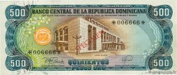 500 Pesos Oro Spécimen RÉPUBLIQUE DOMINICAINE  1978 P.CS4