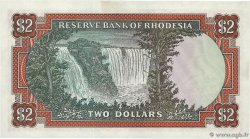 2 Dollars Remplacement RHODÉSIE  1979 P.39ar NEUF