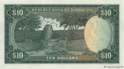 10 Dollars Remplacement RODESIA  1979 P.41ar FDC