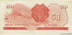 50 Francs RWANDA BURUNDI  1960 P.04 BC