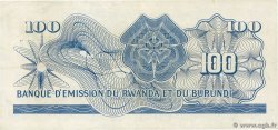 100 Francs RWANDA BURUNDI  1960 P.05a F