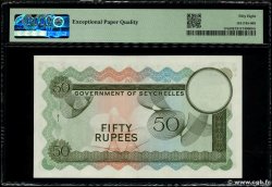 50 Rupees SEYCHELLES  1968 P.17a SPL