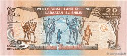 20 Shillings / 20 Shilin Spécimen SOMALILAND  1994 P.03as ST