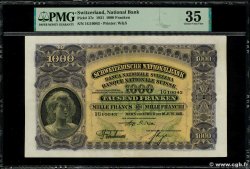 1000 Francs SWITZERLAND  1931 P.37c