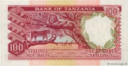 100 Shillings TANZANIA  1966 P.05a AU