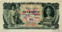 100 Korun Spécimen CHECOSLOVAQUIA  1931 P.023s
