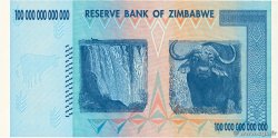 100 Trillions Dollars ZIMBABWE  2008 P.91 NEUF