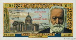 5 NF sur 500 Francs Victor HUGO FRANCE  1959 F.52.02 pr.NEUF