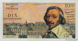 10 Nouveaux Francs RICHELIEU FRANCE  1959 F.57.03 pr.SPL