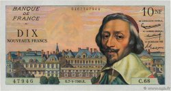10 Nouveaux Francs RICHELIEU FRANCE  1960 F.57.06