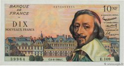 10 Nouveaux Francs RICHELIEU FRANCE  1960 F.57.09 pr.NEUF