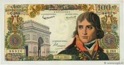 100 Nouveaux Francs BONAPARTE FRANKREICH  1963 F.59.23 fVZ