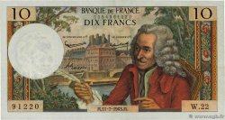 10 Francs VOLTAIRE FRANCE  1963 F.62.03 VF+