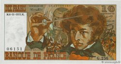 10 Francs BERLIOZ FRANKREICH  1975 F.63.14 fST+
