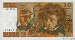 10 Francs BERLIOZ FRANCE  1976 F.63.16-282 XF+