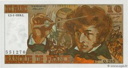 10 Francs BERLIOZ FRANKREICH  1976 F.63.17 ST