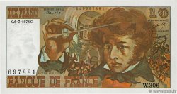 10 Francs BERLIOZ FRANKREICH  1978 F.63.25W306 ST