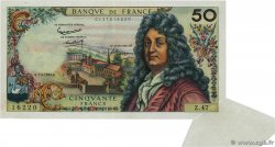 50 Francs RACINE Fauté FRANKREICH  1963 F.64.04 VZ+
