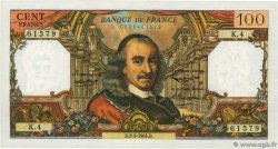 100 Francs CORNEILLE FRANCE  1964 F.65.01 UNC-
