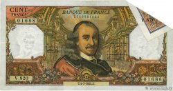100 Francs CORNEILLE Fauté FRANKREICH  1974 F.65.46 fVZ