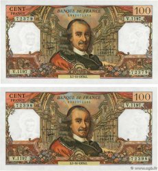 100 Francs CORNEILLE Lot FRANCE  1978 F.65.63 UNC-