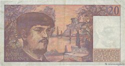 20 Francs DEBUSSY Fauté FRANCIA  1980 F.66.01A6 BC+