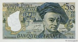 50 Francs QUENTIN DE LA TOUR FRANCIA  1976 F.67.01
