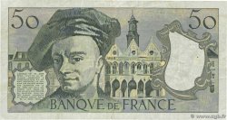 50 Francs QUENTIN DE LA TOUR FRANCE  1976 F.67.01 VF-