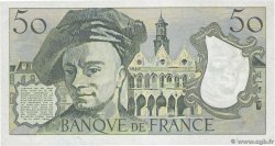 50 Francs QUENTIN DE LA TOUR Fauté FRANKREICH  1981 F.67.07 VZ+