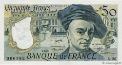 50 Francs QUENTIN DE LA TOUR FRANCIA  1982 F.67.08