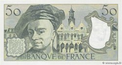 50 Francs QUENTIN DE LA TOUR Fauté FRANCE  1985 F.67.11 UNC-