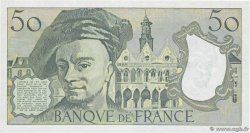 50 Francs QUENTIN DE LA TOUR Petit numéro FRANKREICH  1990 F.67.16A59 ST