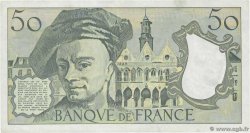 50 Francs QUENTIN DE LA TOUR FRANCE  1991 F.67.17 VF