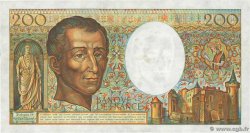 200 Francs MONTESQUIEU Fauté FRANCE  1987 F.70.07 TTB