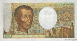 200 Francs MONTESQUIEU Fauté FRANCIA  1987 F.70.07 SC